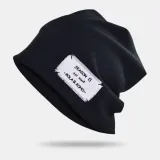 meska-czapka-beanie-solid-color-haft-letter-patch