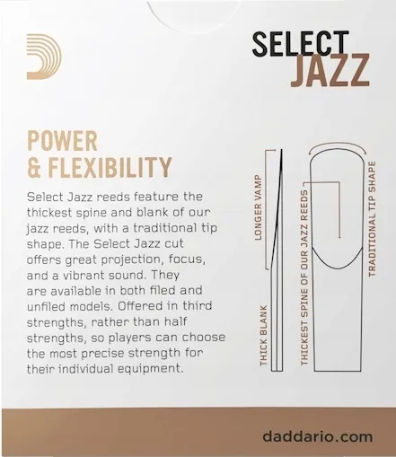 stroik-saksofon-alt-3h-rico-select-jazz-unfiled