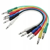 kable-patch-set-jack-63-mm-mono-03-m-6-szt