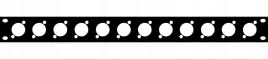 panel-maskujacy-zaslepka-8-gniazd-xlr-rack-19-1u-aluminium-thon-12xlr