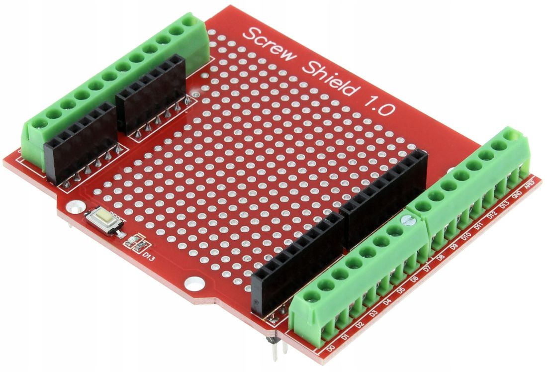 Płytka Arduino Uno Terminal Shield Proto Screw R3 – 142509320 - ERLI.pl