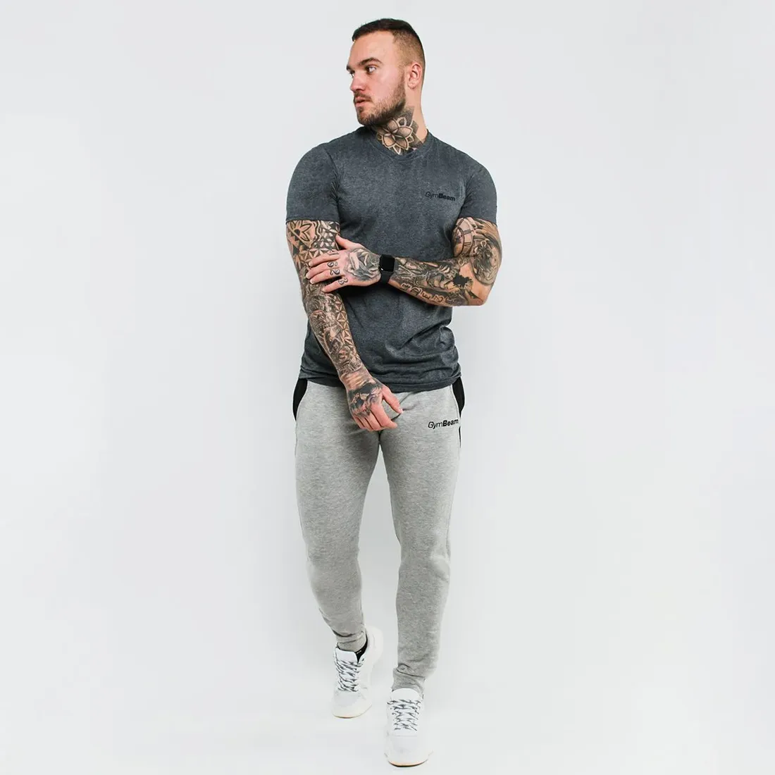 koszulka-basic-dark-grey-l-gymbeam