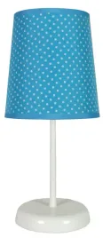 lampa-e14-niebieska-kropki
