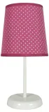 lampa-e14-fuksja-kropki