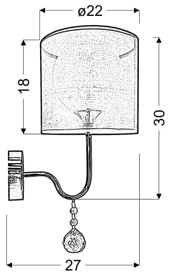lampa-kinkiet-d-e27-czarny-stan-nowy