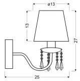 lampa-kinkiet-e14-bezowy-stan-nowy-dlugosc-wysokosc-0-cm