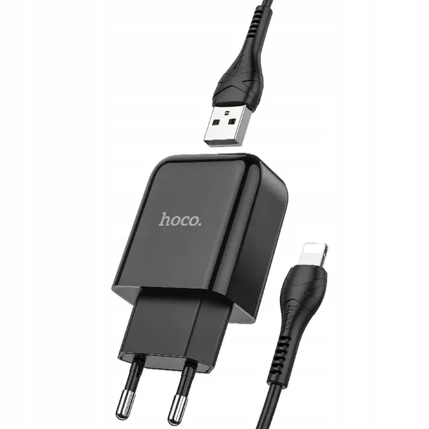 hoco-ladowarka-usb-kabel-do-lightning-2a-n2-stan-nowy