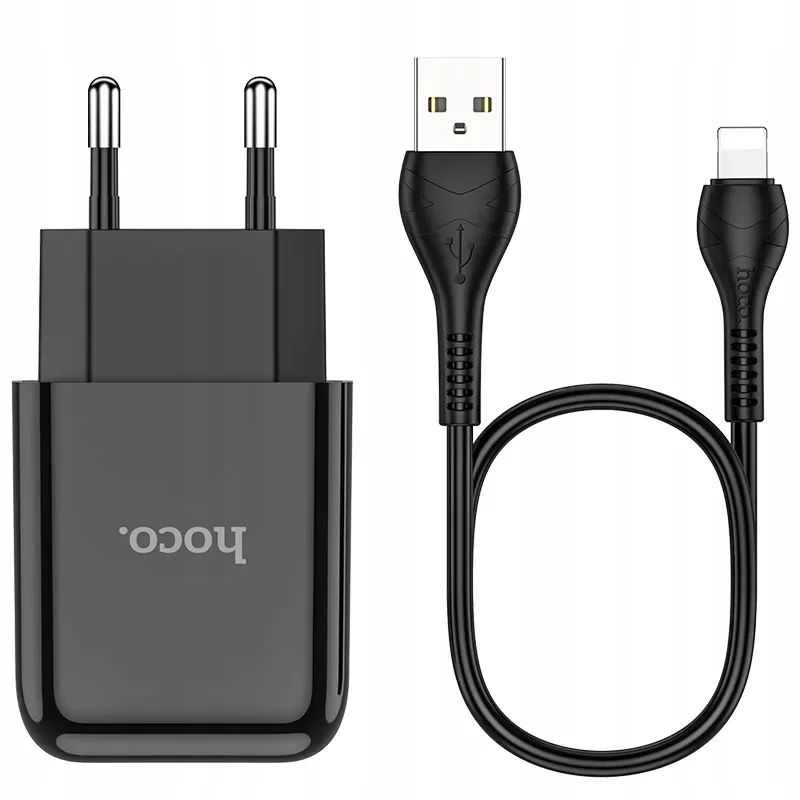 hoco-ladowarka-usb-kabel-do-lightning-2a-n2-stan-nowy