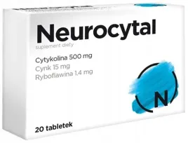 neurocytal-aflofarm-20-tabletek