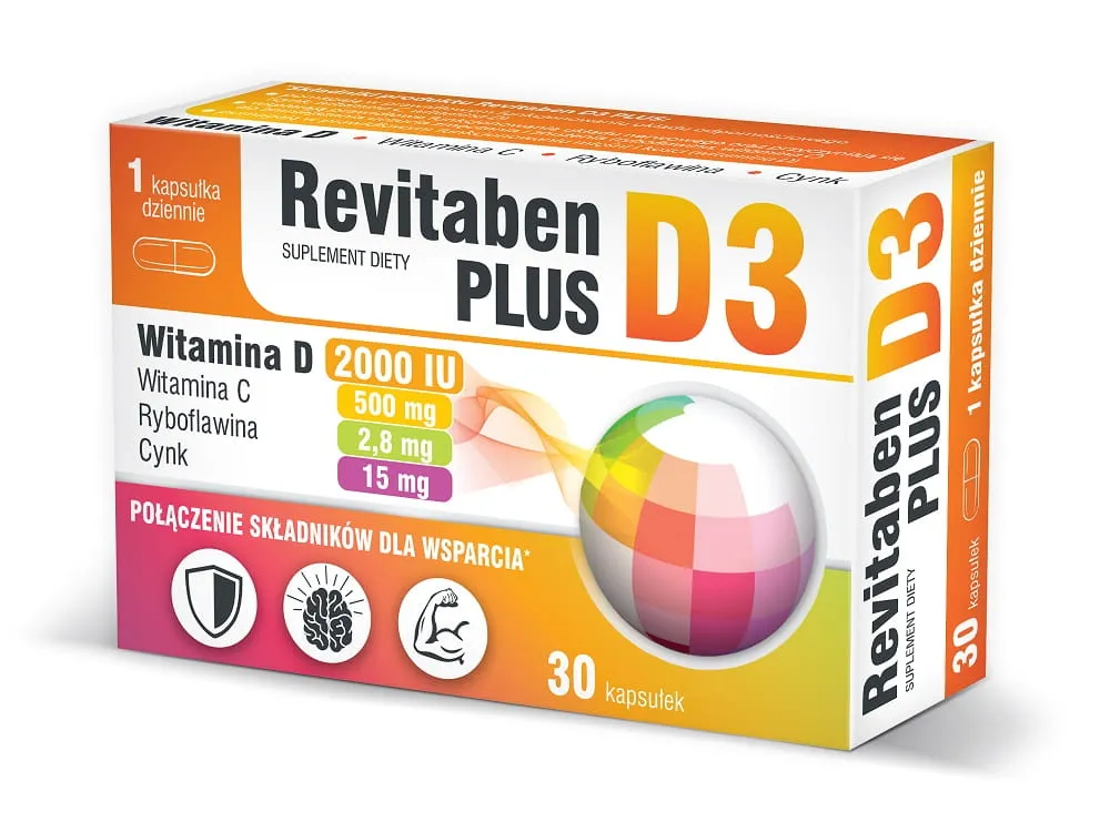 revitaben-d3-plus-witamina-d3-c-b2-cynk-30-kaps