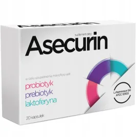 asecurin-probiotyk-20-kapsulek