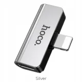 hoco-adapter-audio-2w1-lightning-do-lightning-stan-nowy