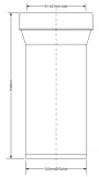 sztucer-wc-prosty-l-150-stan-nowy