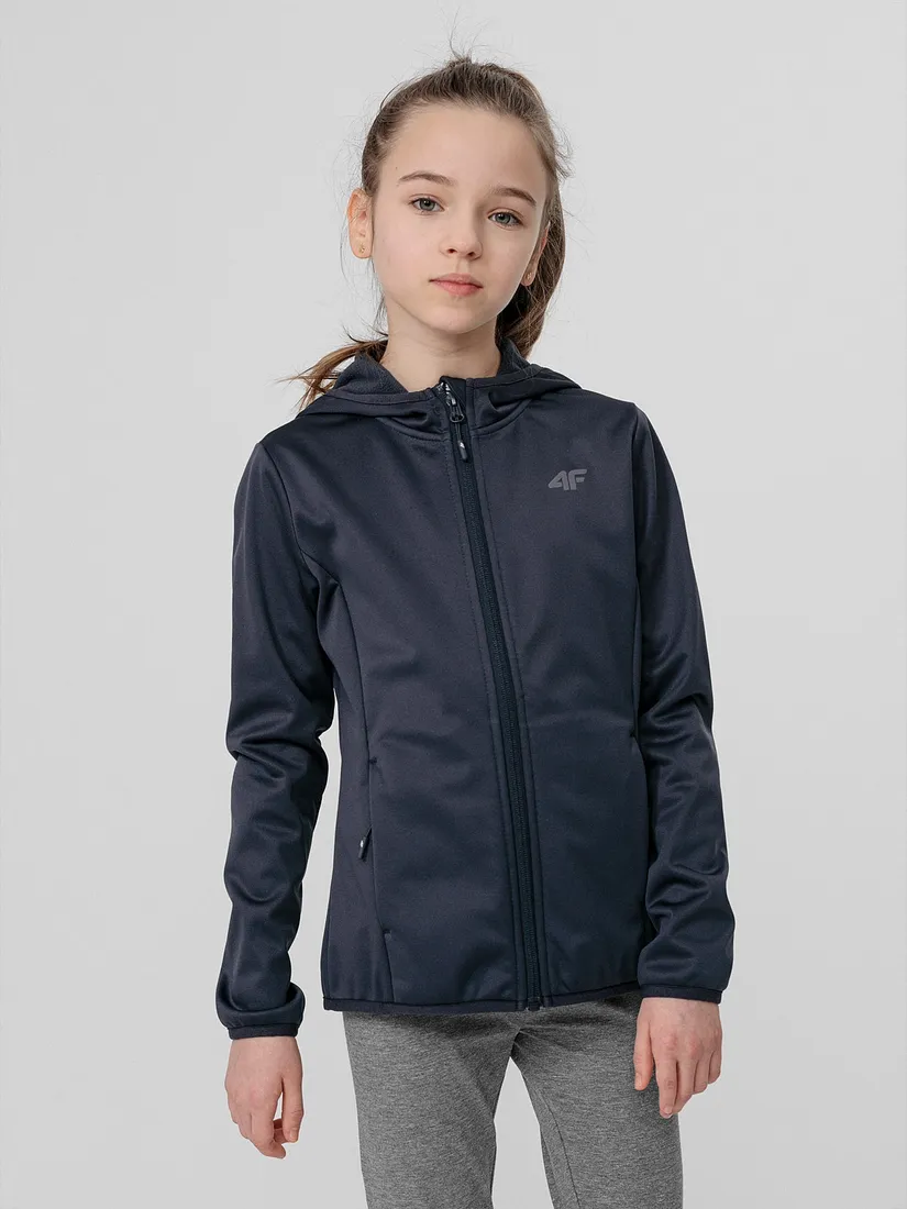 kurtka-dziewczeca-4f-softshell-termoaktywna-158-stan-nowy