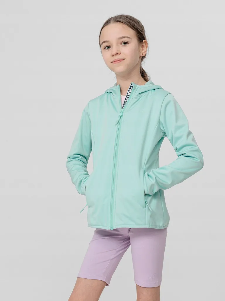 kurtka-dziewczeca-4f-softshell-termoaktywna-122-stan-nowy