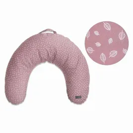 poduszka-do-karmienia-nordic-leaf-soft-pink