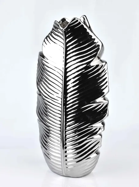 leaf-silver-wazon-75x17xh35cm