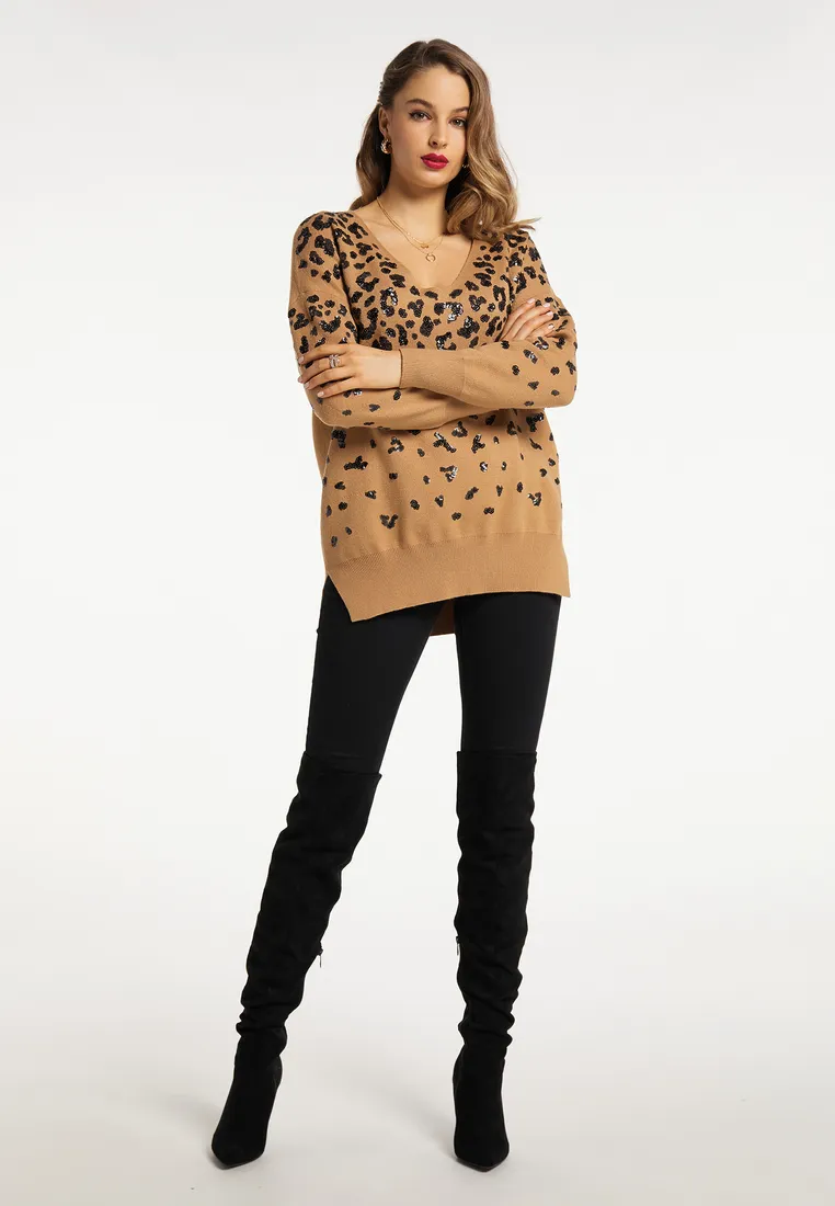 sweter-damski-faina-m-l-stan-nowy