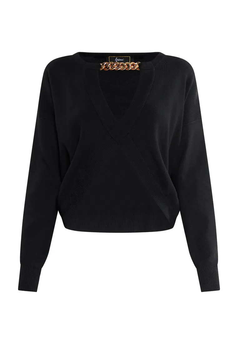 sweter-damski-faina-m-l-stan-nowy