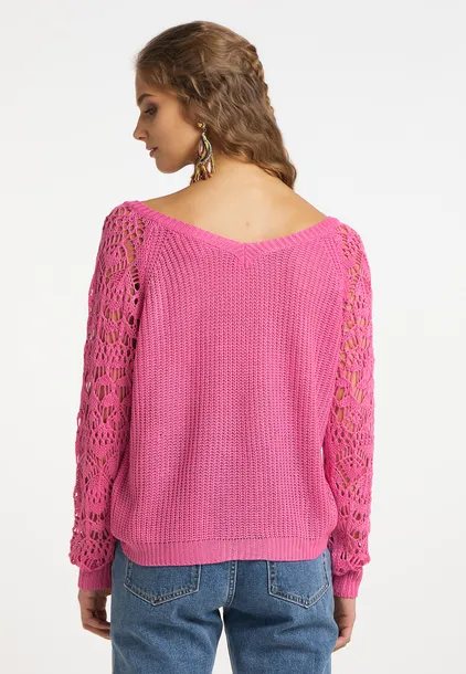 sweter-damski-izia-m-l-kolor-rozowy