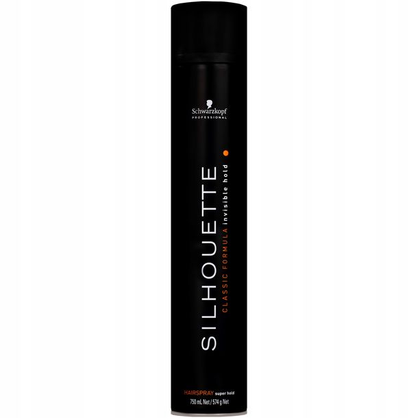 Фото - Стайлінг для волосся Silhouette Lakier Czarny  Schwarzkopf Professional Bardzo Mocny Spray 750 ml 