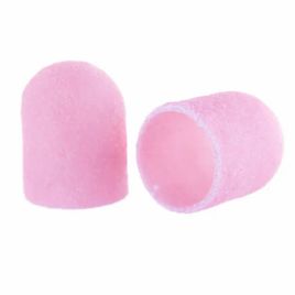 Zdjęcie produktu Kapturek kapturki ścierne do pedicure Fabric PODO Pink Różowy 13mm gradacja