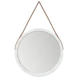 lustro-scienne-na-pasku-biale-o35-cm