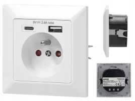 orno-gniazdo-pojedyncze-2p-z-usb-a-usb-c