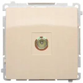 simon-basic-gniazdo-antenowe-x1-koncowe-bezowy