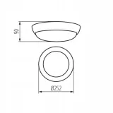 plafon-oprawa-techniczna-erton-25cm-e27-bialy-ip44-stan-nowy