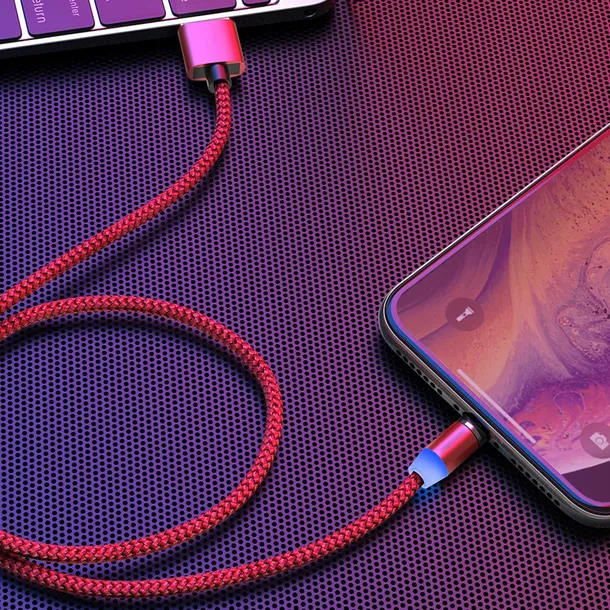 kabel-magnetyczny-3w1-do-iphone-micro-usb-typ-c-1m-stan-nowy-kolor-czerwony