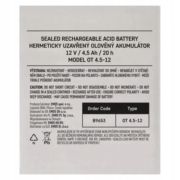 akumulator-agm-12v-45ah-faston-47-stan-nowy-napiecie-12-v