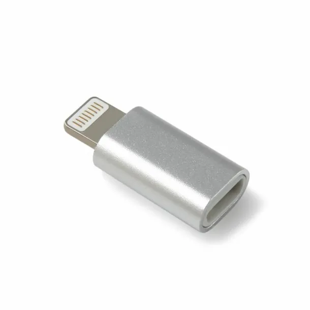 adapter-reverse-micro-lightning-srebrny-stan-nowy