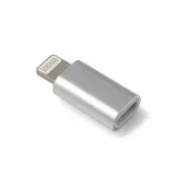 adapter-reverse-micro-lightning-srebrny-stan-nowy