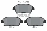 textar-klocki-przod-yaris-prius-corolla-stan-nowy
