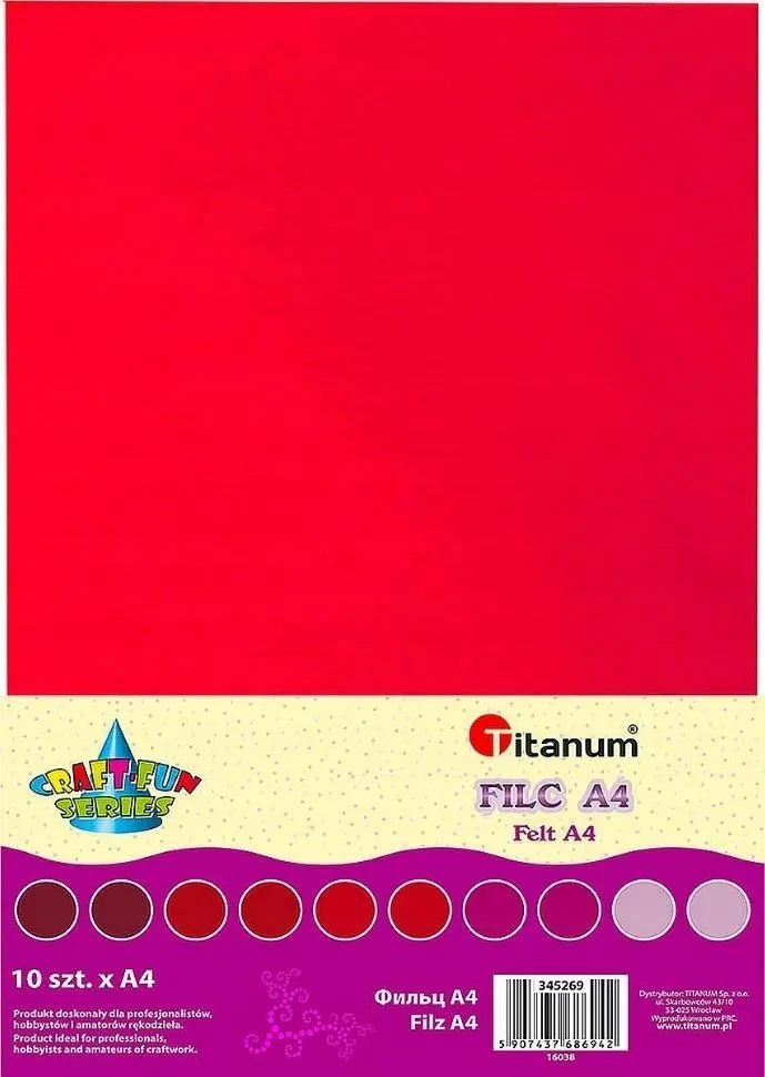 filc-a4-czerwony-10szt