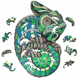 puzzle-drewniane-2d-kameleon