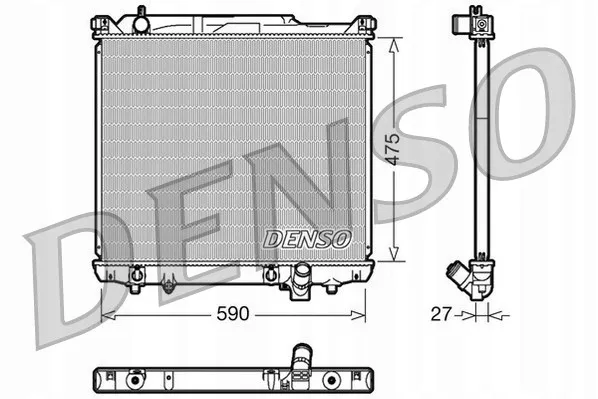 denso-chlodnica-drm47020-stan-nowy