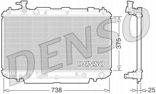 denso-chlodnica-drm50064-stan-nowy