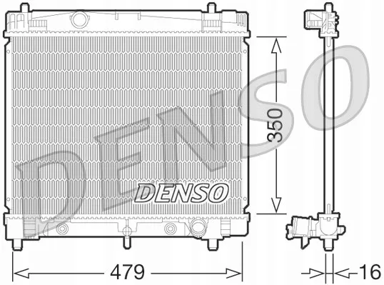 denso-chlodnica-drm50070-stan-nowy