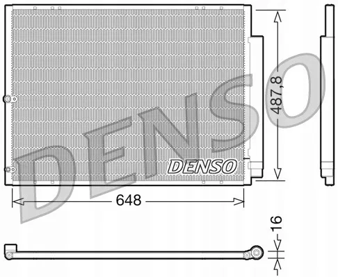 denso-skraplacz-drm46037-stan-nowy