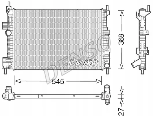 denso-chlodnica-drm10009-stan-nowy