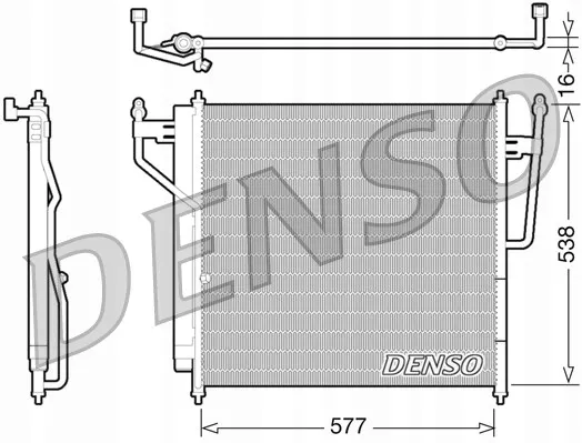denso-skraplacz-drm51010-stan-nowy