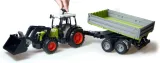 bruder-traktor-claas-nectis-267f-z-przyczepa-stan-nowy