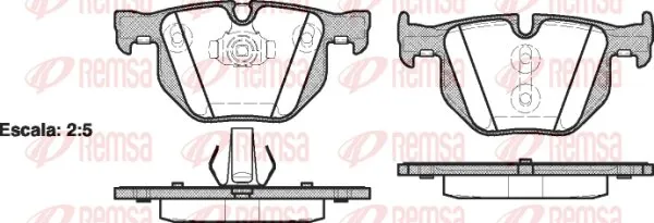 remsa-klocki-hamulcowe-0381-61-stan-nowy