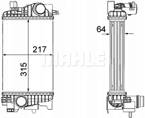 mahle-intercooler-ci263000p-stan-nowy