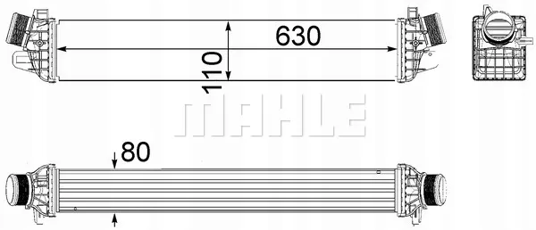 mahle-intercooler-ci258000p-stan-nowy