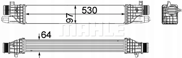 mahle-intercooler-ci257000p