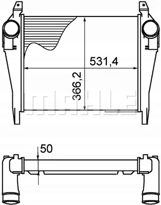 mahle-intercooler-ci268000p-stan-nowy