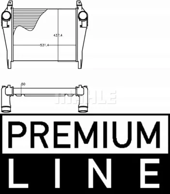 mahle-intercooler-ci267000p-stan-nowy